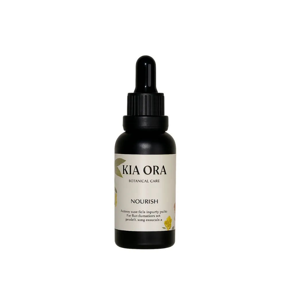 Kia Ora Botanicals Nourish Aceite Capilar Nutritivo Marula Jojoba Argán 30ml Kia Ora Botanicals Nourish Aceite Capilar Nutritivo Marula Jojoba Argán 30ml